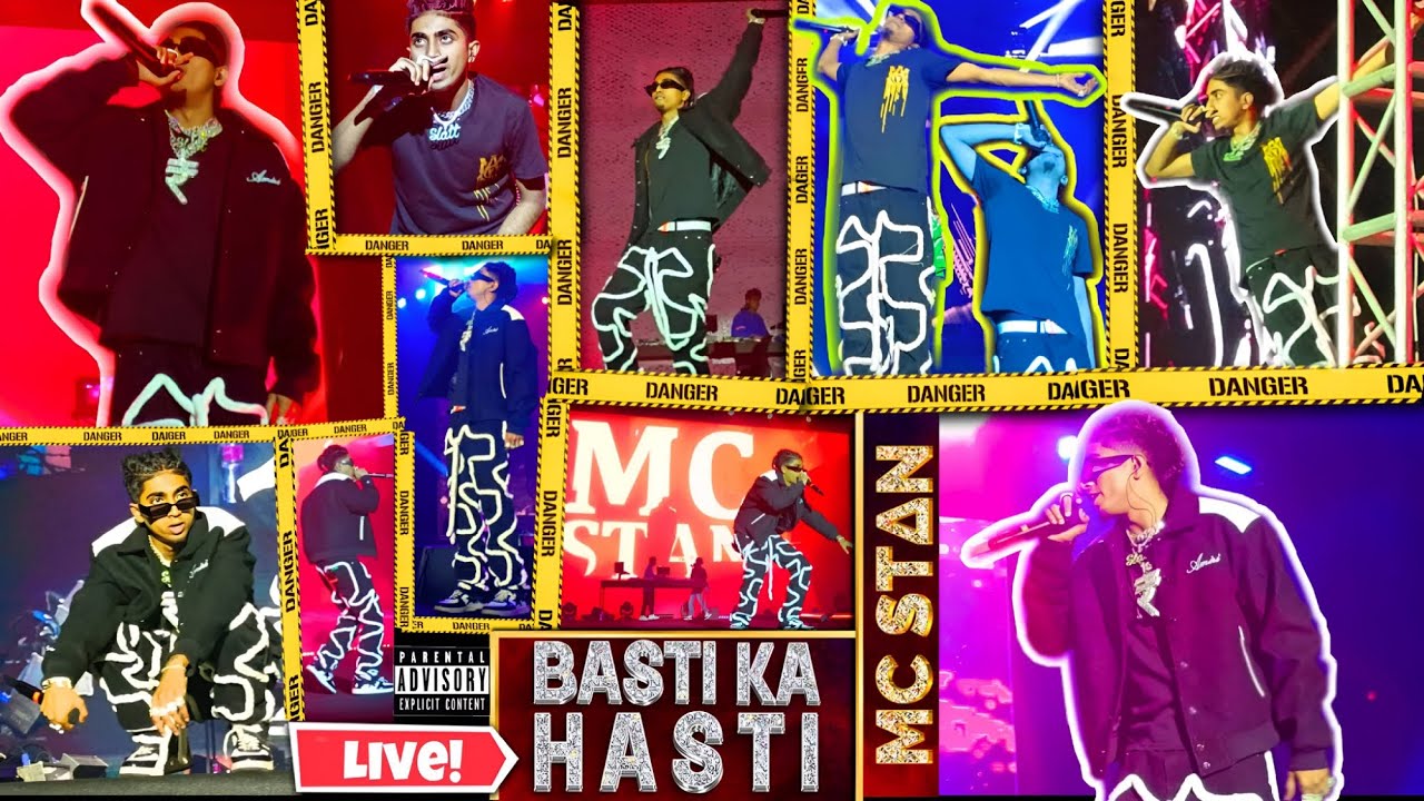 MC STN live performance in Mumbai  BASTI KA HASTI Tour  Rohit Avdhute  Vlog no 23