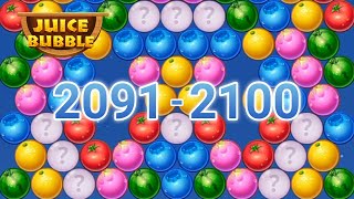 shoot bubble fruit splash, level 2091 to 2100 screenshot 3