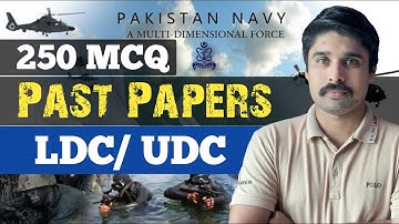 Pakistan Navy Past Papers | Pak Navy LDC And UDC Test