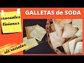 Como hacer GALLETAS de SODA, crocantes y livianas