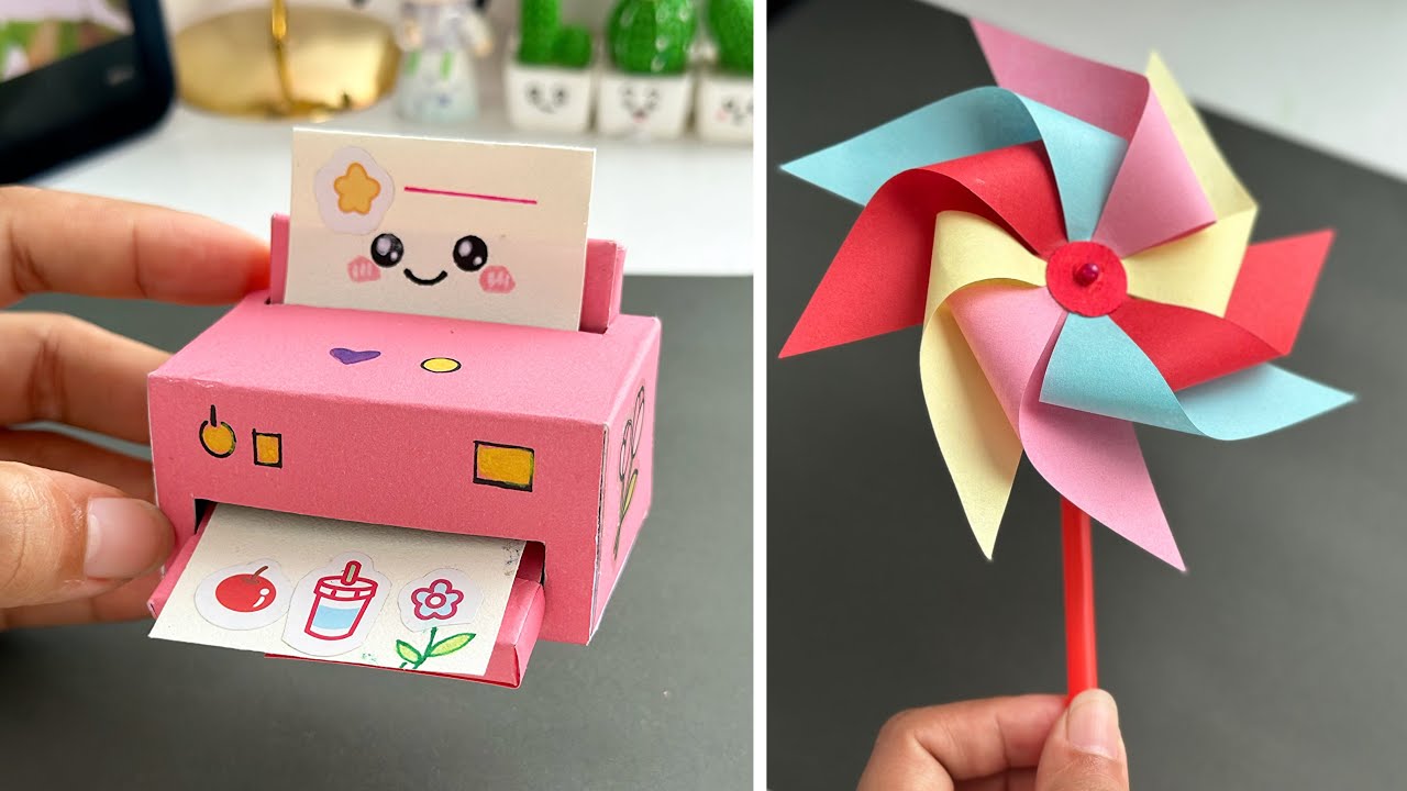 DIY easy paper craft ideas | miniature craft | school supplies 