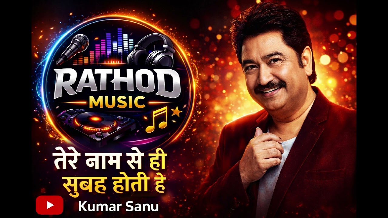तेरे नाम से ही सुबह होती है ❤️ | Kumar Sanu Style Romantic Song | Rathod Music 