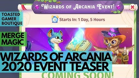 Merge Magic Wizards Of Arcania Event 2020 Teaser Strategy Guide ☆☆☆