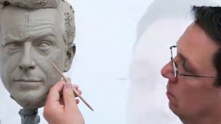 Making Of Stephen Colbert Wax Figure