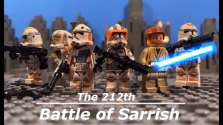 Lego Clone Wars 212th Battalion: The Battle of Sarrish Stop Motion