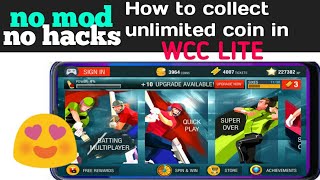 How to collect unlimited coin in WCC Lite game by (DEVANSH KHATRI) screenshot 4