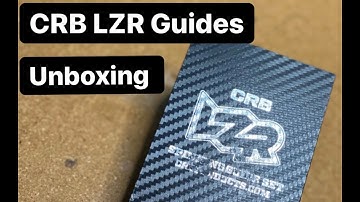 CRB LZR Spinning Rod Guides Unboxing