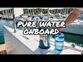 How we ensure clean water on our sailboat acuva arrowhead 20 installation