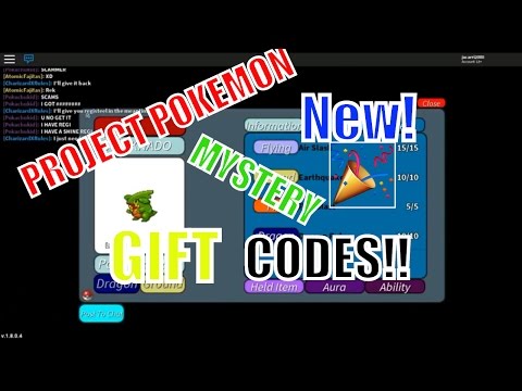 Roblox Project Pokemon Shiny Legendary Mystery Gift Codes New 2017 Youtube - mystery gift codes project pokemon roblox 2017 roblox