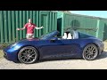 Here's How the 2021 Porsche 911 Targa's Quirky Roof Works