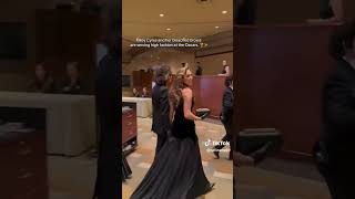 Miley nailed the #Oscars2025 assignment as always 🏆 Arriving with Maxx Morando! #MileyCyrus #Oscars