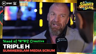 Triple H speaks publicly for first time since being appointed Head of WWE Creative