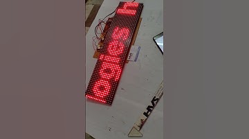 IoT based College Notice Board using P10 LED modules#ece