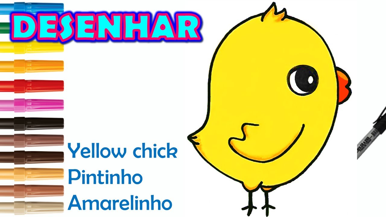 COMO DESENHAR O YELLOW, AMARELO