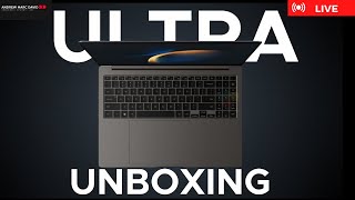 Samsung Galaxy Book3 Ultra & Galaxy Book3 Pro (14") - Live Unboxing