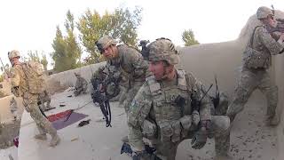 Firefight inside of a Kalat (some dudes house) in Logar, Afghanistan. OEF 13-14 (لوګر ، أفغانستان)