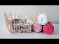 KARTON KUTU VE ÇÖP ŞİŞ HARİKA SEPET YAPIMI✔️ MAKE A GREAT BASKET WITH CARDBOARD AND ROPE
