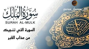 السورة التي تنجيك من عذاب القبر [سورة الملك] تلاوة خاشعة #قرآن #quran #allah #تلاوات