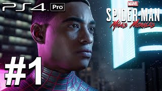 Marvel's Spider-Man: Miles Morales (PS4 PRO) Gameplay Walkthrough Part 1 [1080p 60fps]