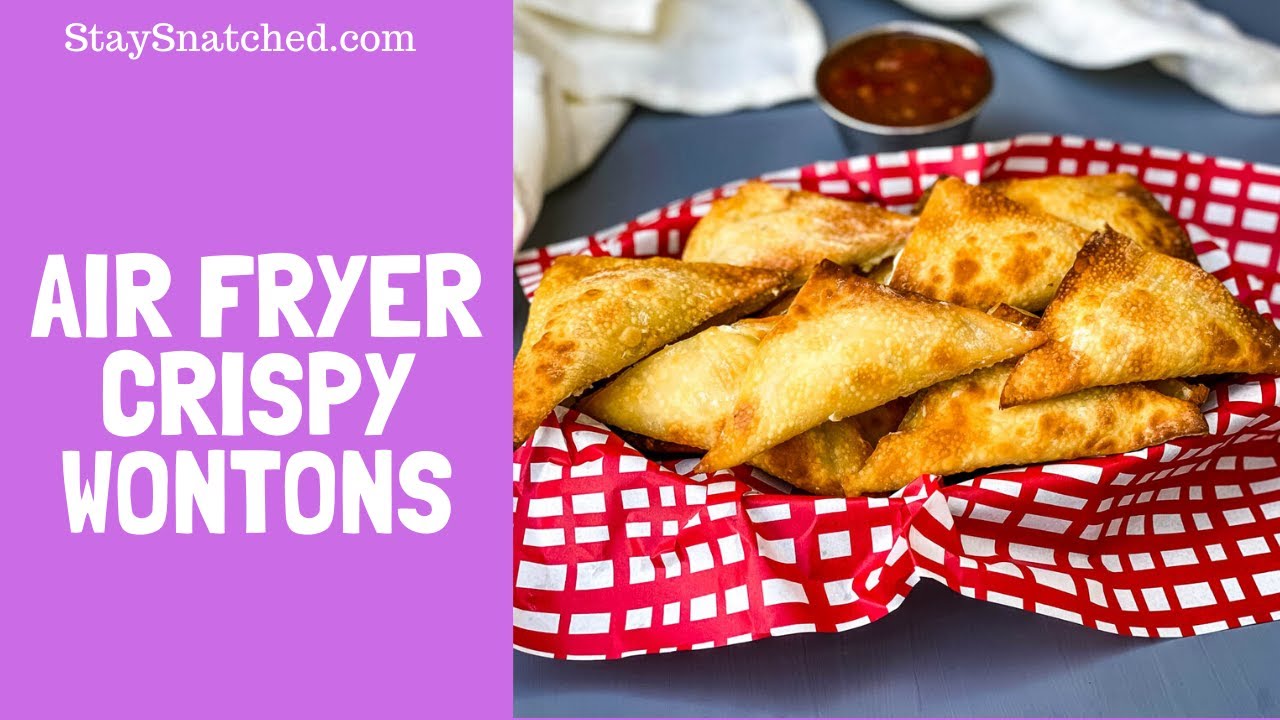 Air Fryer Wontons: The Best Crispy, Easy, & Quick Snack - FeedMi