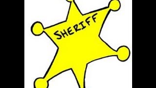 Sheriff Badge Art Project Idea Cullens Abcs