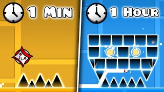 1 MIN vs 1 HOUR // Who Can Make The Worst Top 1