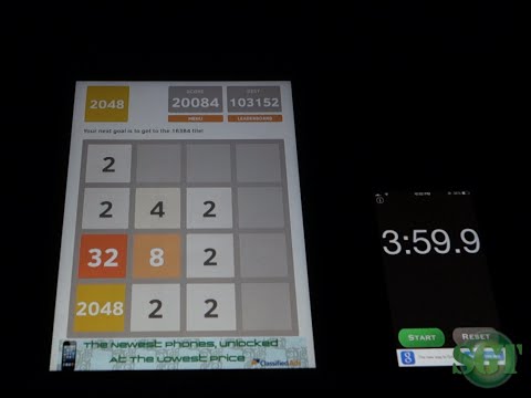 2048 solved in under 4 minutes!!