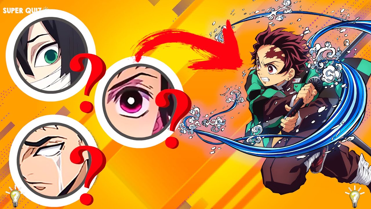 DEMON SLAYER EYE QUIZ 👺⚔️ Kimetsu no Yaiba Season 3 Quiz! ⭐ 