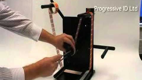 PID 150 CTR Label Rewinder and Counter Product Overview