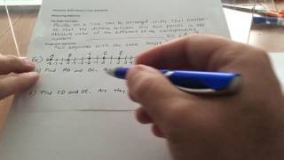 Measuring Segments Part 1 The Ruler Postulate Geometry