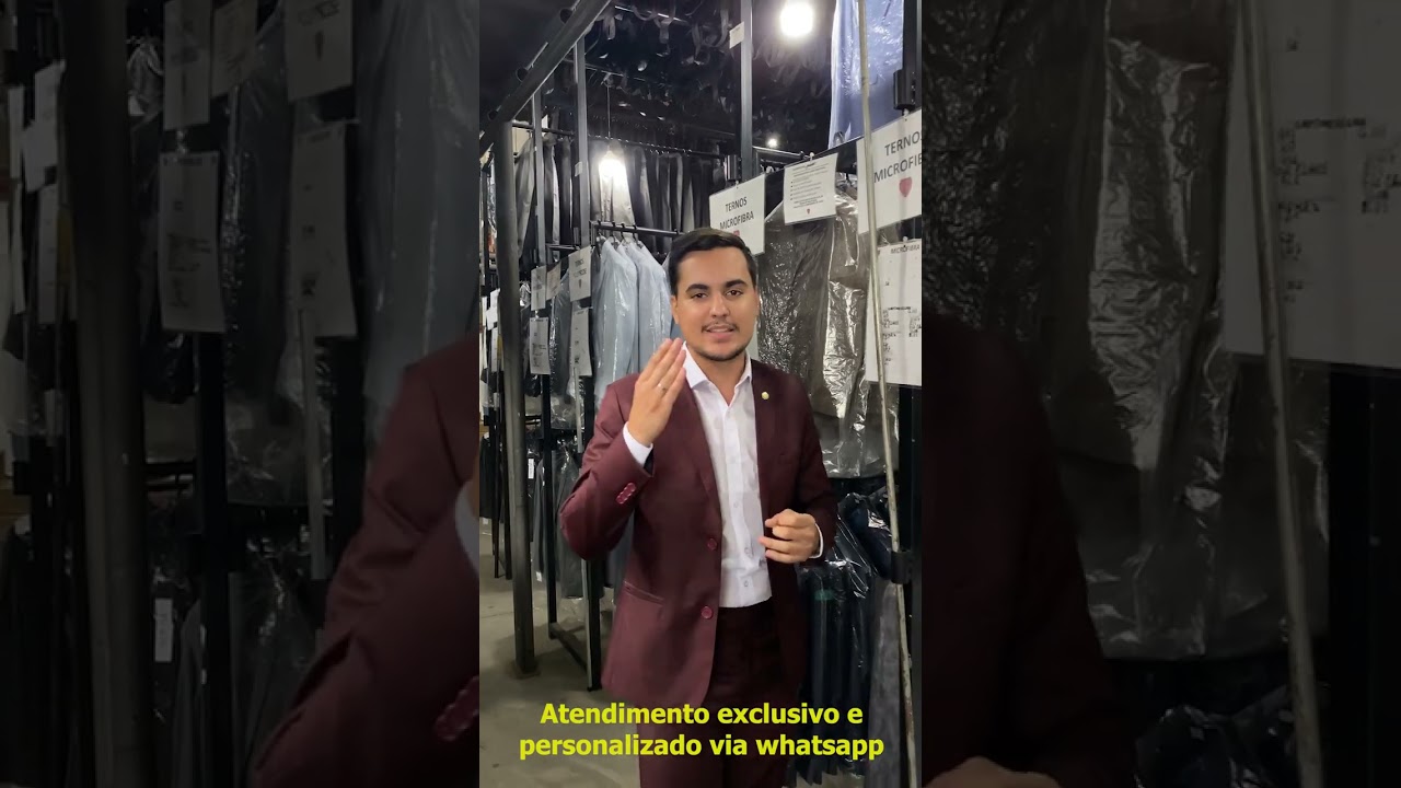 A maior loja de ternos do Brasil