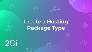 20i Reseller Hosting: How to Create Hosting Package Types