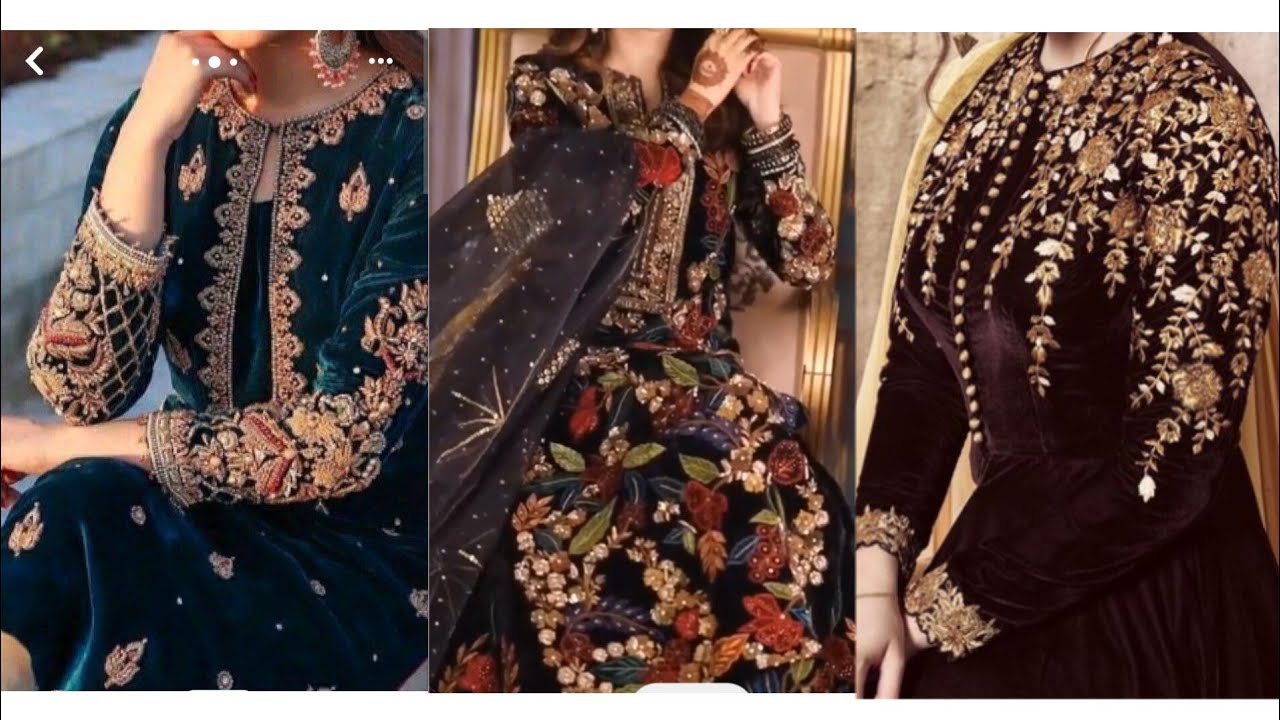 Ziaaz Designe 362 A Pakistani Festive Wear Style Designer Velvet Suit  Exporter