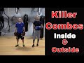 KILLER BOXING COMBOS | Inside and outside fighters | NAteBowerFitness