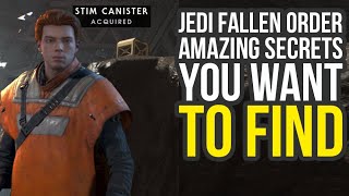 Star Wars Jedi Fallen Order Secrets YOU WANT TO FIND (Star Wars Jedi Fallen Order Tips And Tricks)