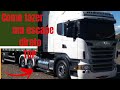 Escape direto do Scania 124 passo a passo JAPA PENTES 18 99721 3180