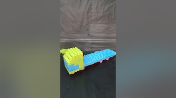 Satisfying DIy Lego Big Lorie/ ASMR building block #buildingblocks #shortvideo #shortsfeed #shorts