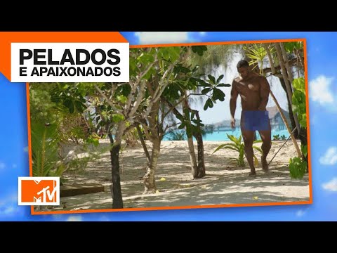 Pretendente de Natalie chega segurando o p@u! | MTV Pelados e Apaixonados T3 E10