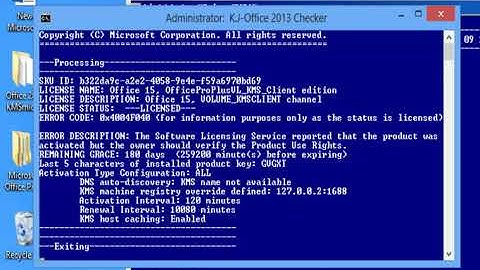Video tutorial   Activating Office 2013 with KMSmicro vK 12