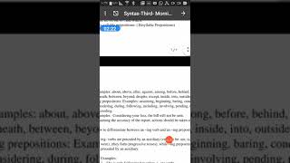 Syntax part 3