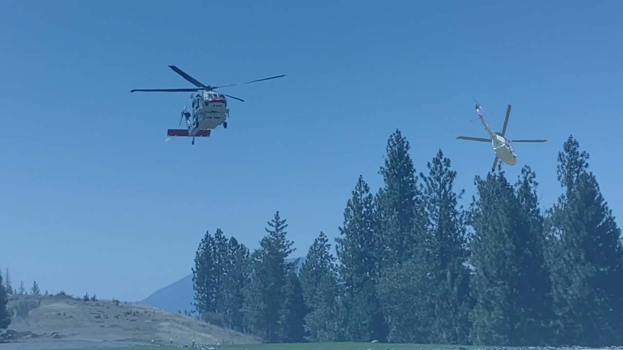 New $24 million helicopter brings military technology to California  firefighting