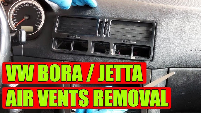 How to remove the VW Golf Mk4 / Bora cup holder in just a few seconds 