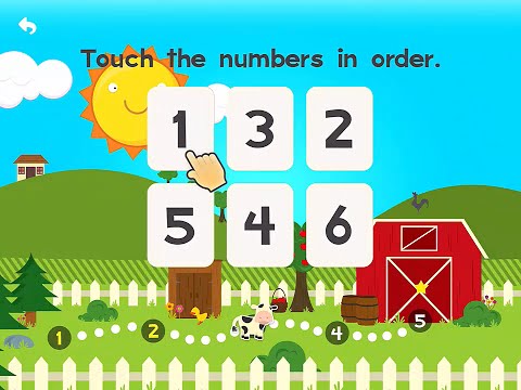 Animal Math Games for Kids in Pre K by Eggroll Games - Brief gameplay MarkSungNow