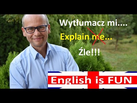 Wytłumacz mi | Explain me - Źle! | Jak poprawnie używać czasownika tłumaczyć @english-is-fun
