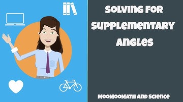 How to use Supplementary Angles to find missing Angles