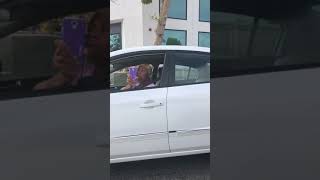 African American Trump Supporter With Road Rage