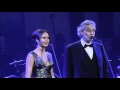 ANDREA BOCELLI AND SOPRANO GARIFULLINA - 12/5/2015 - MGM GRAND , LAS VEGAS