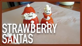 The 12 Days of Pinterest Day 4: Strawberry Santas by PajamaJammers4 389 views 8 years ago 4 minutes, 3 seconds