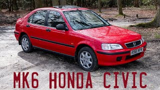 1998 Mk6 Honda Civic Lift Back Goes for a Drive