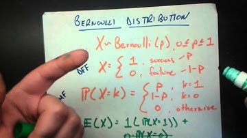 The Bernoulli Distribution